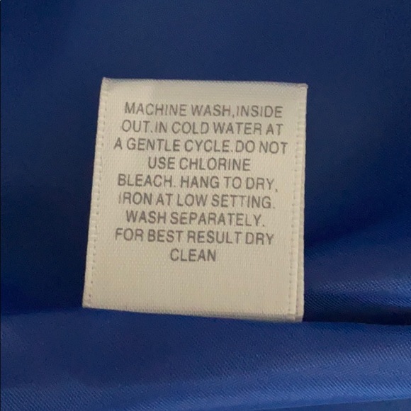 Dress Barn Blue lined jacket W/ ruched sleeve - Picture 12 of 13